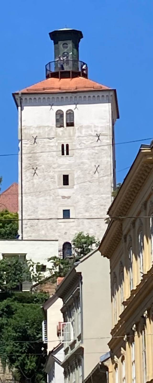 Lotrscak Tower in Zagreb