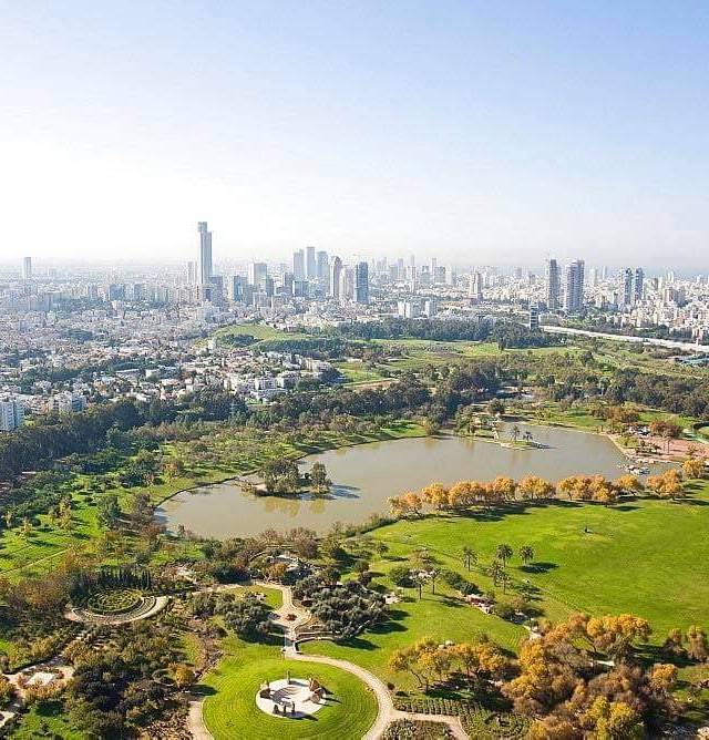 Yarkon Park and Tel Aviv Port in Tel Aviv