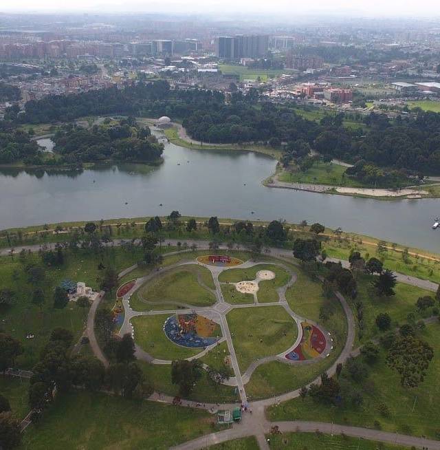 Simon Bolivar Metropolitan Park in Bogota