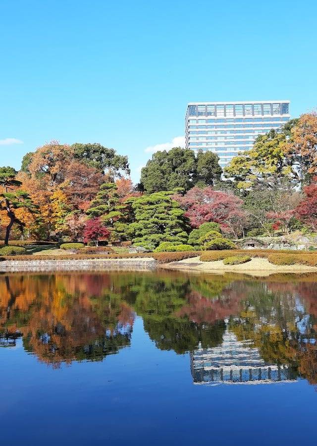 Imperial Palace East Gardens in Tokyo