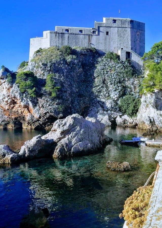 Fort Lovrijenac in Dubrovnik
