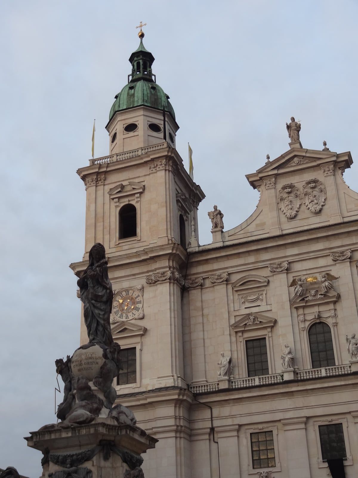Residenzplatz and DomQuartier in Salzburg