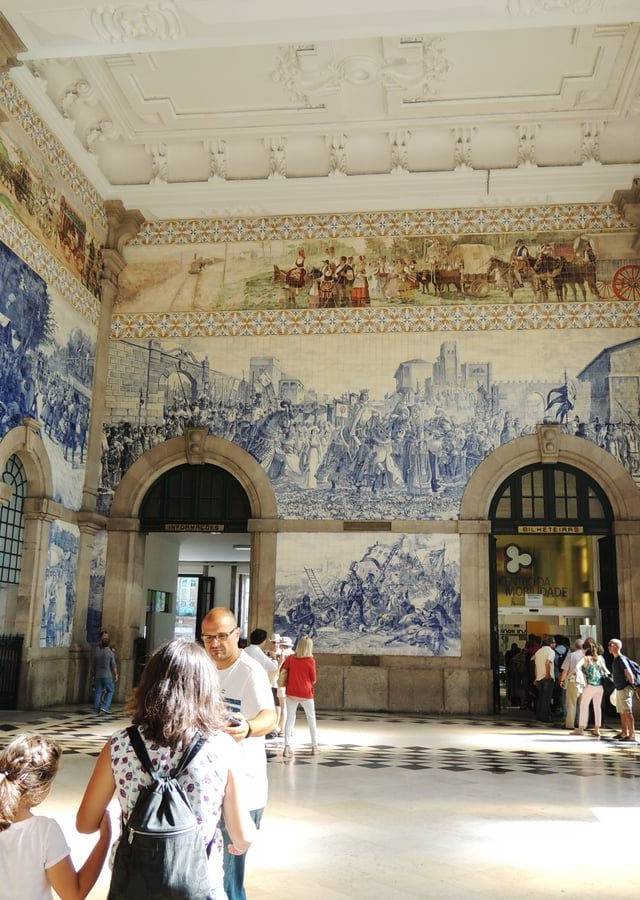 São Bento Station in Porto