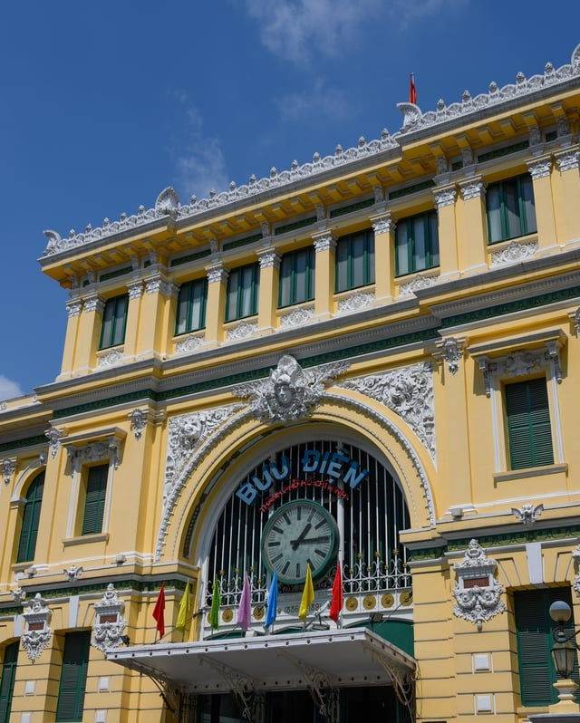 Saigon Central Post Office in Ho Chi Minh City