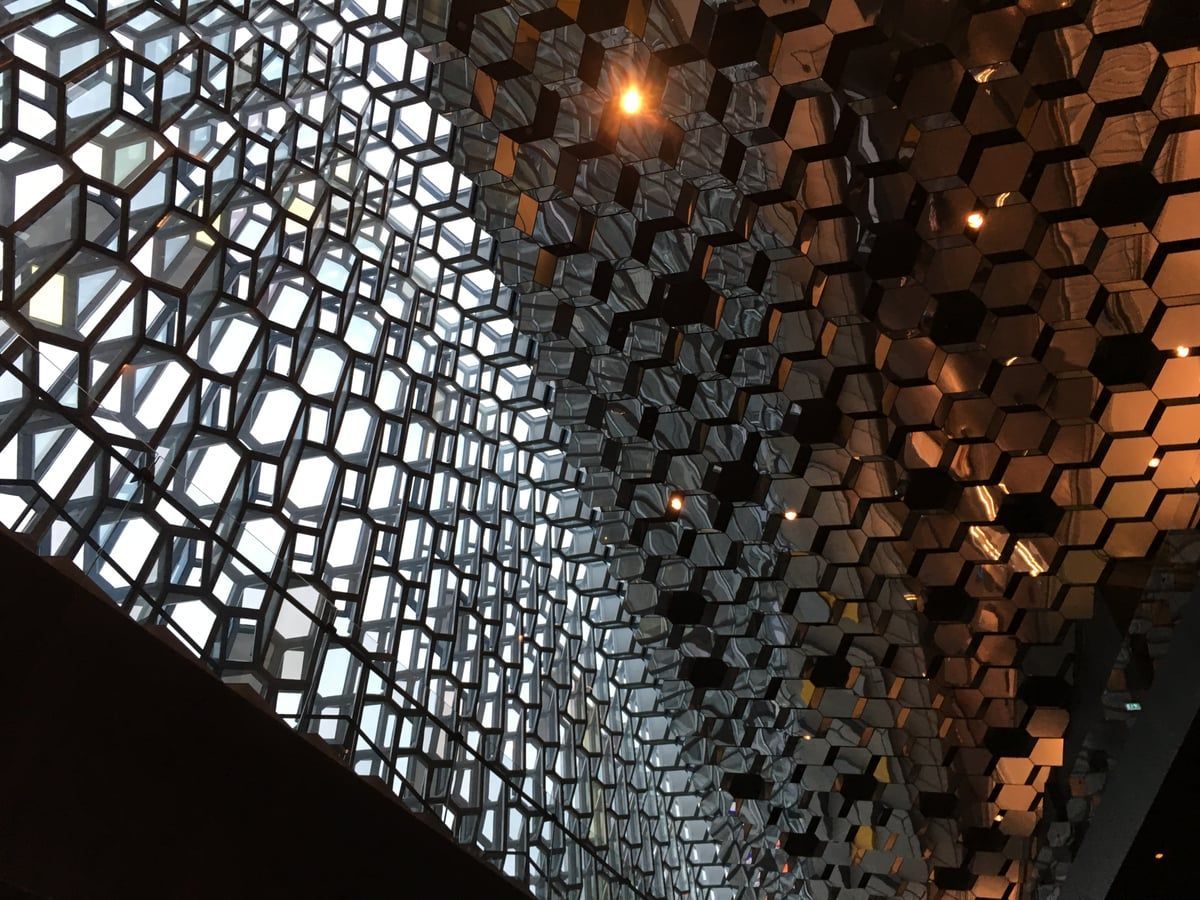 Harpa Concert Hall in Reykjavik