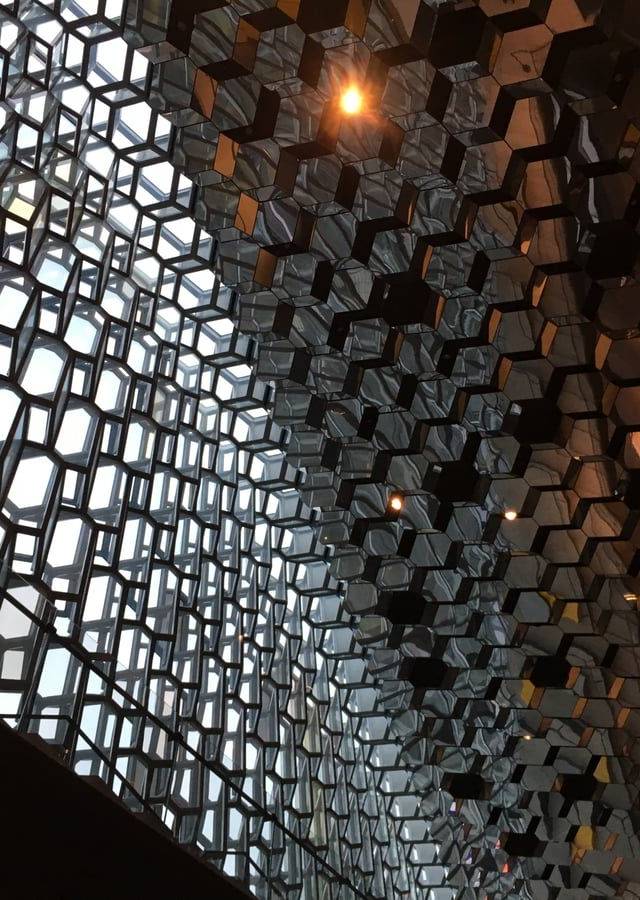 Harpa Concert Hall in Reykjavik