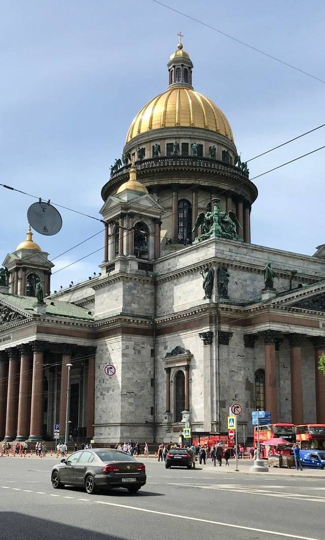 Saint Isaac's Cathedral in Saint Petersburg
