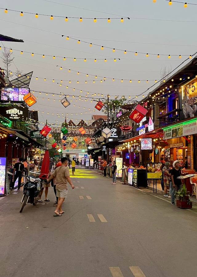 Old Market and Pub Street in Siem Reap