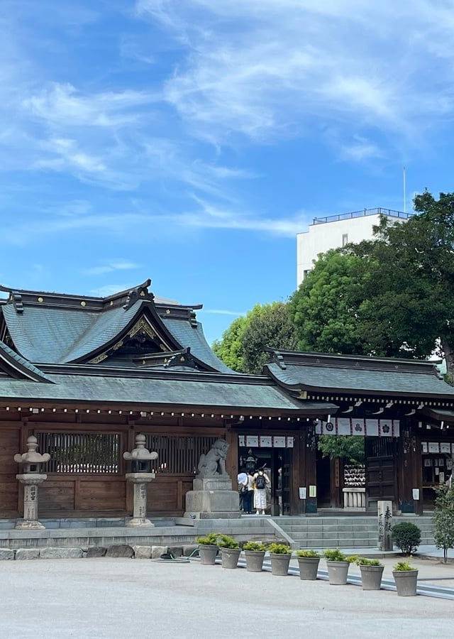 Kushida Shrine in Fukuoka