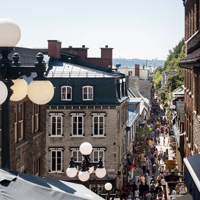 Quartier Petit Champlain in Quebec City