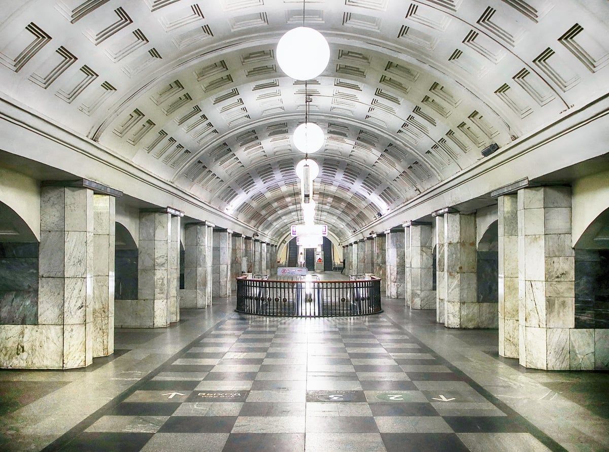 Moscow Metro in Moscow