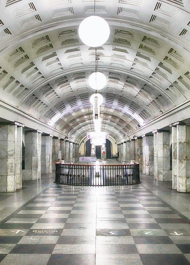 Moscow Metro in Moscow