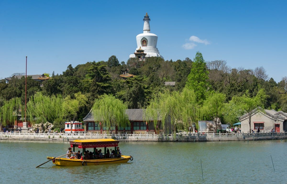 Beihai Park in Beijing