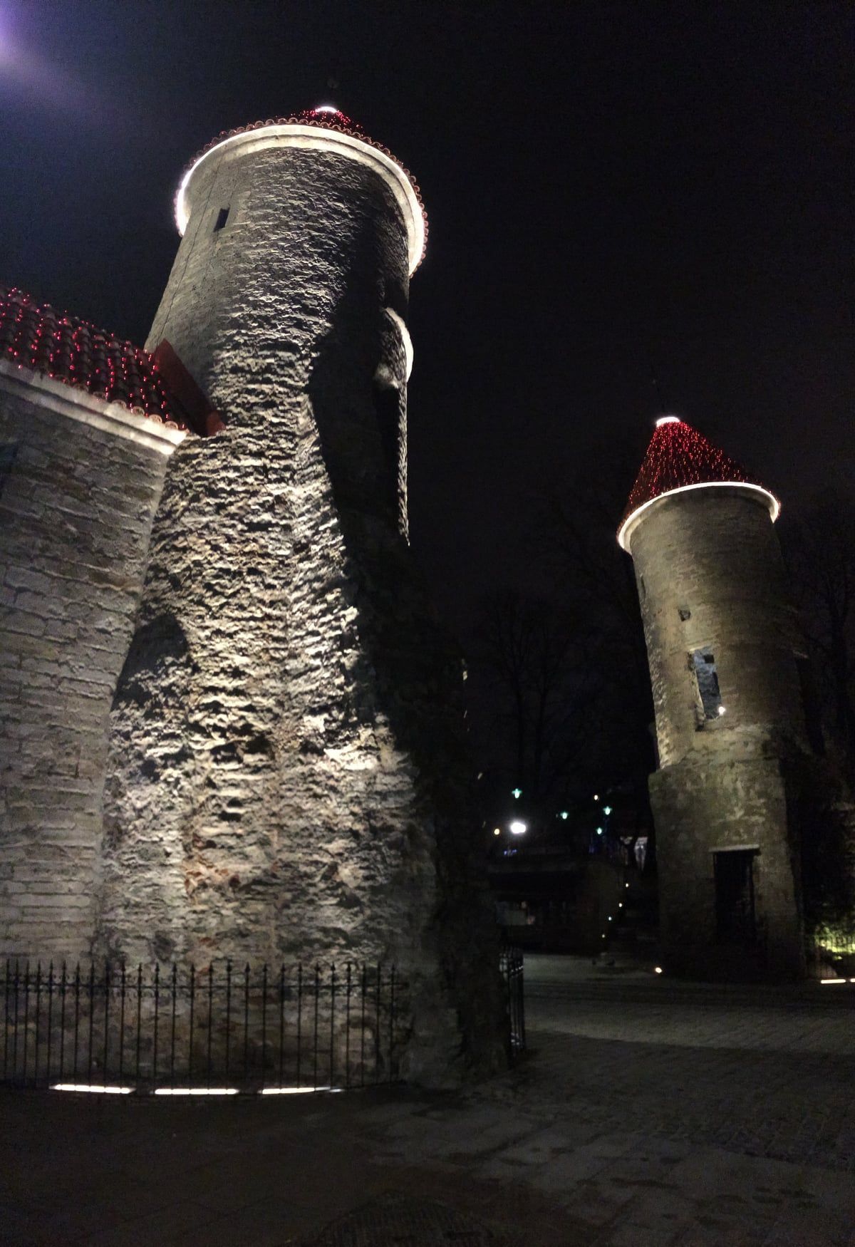 Viru Gate and City Wall in Tallinn