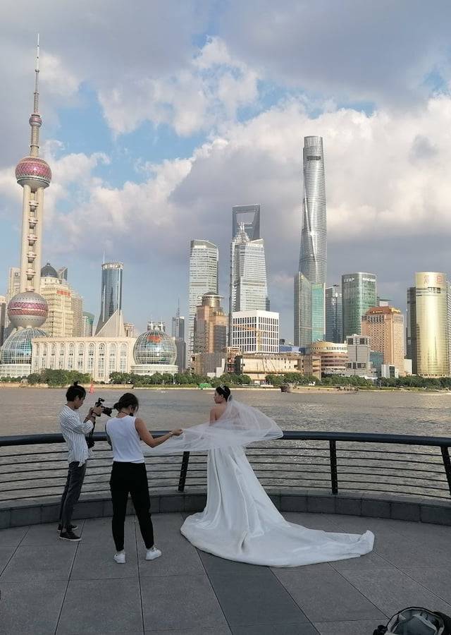 The Bund in Shanghai