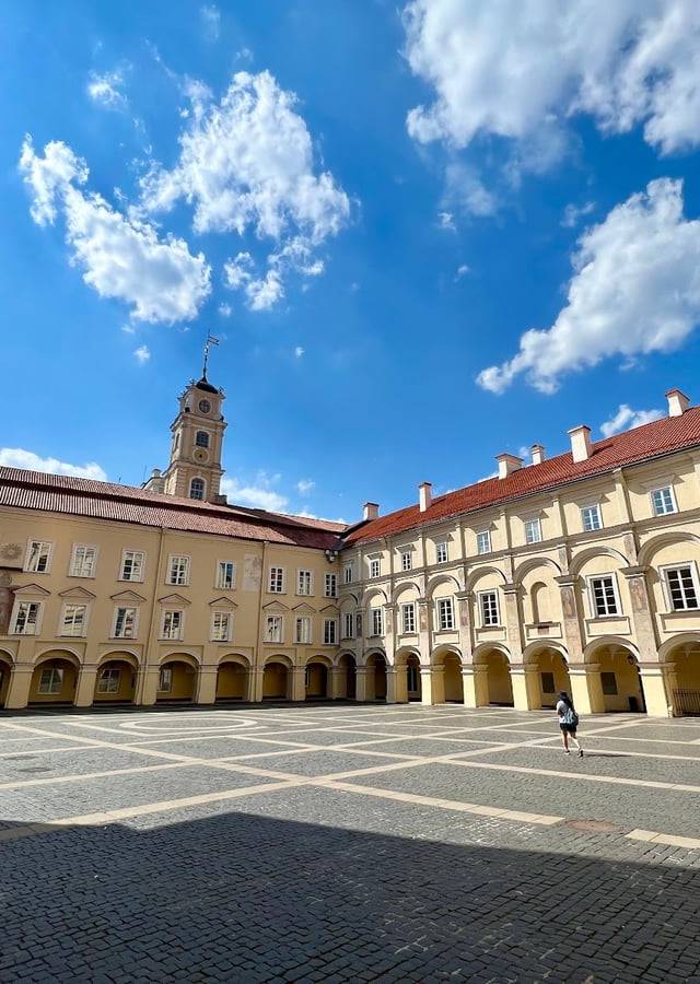 Vilnius University in Vilnius