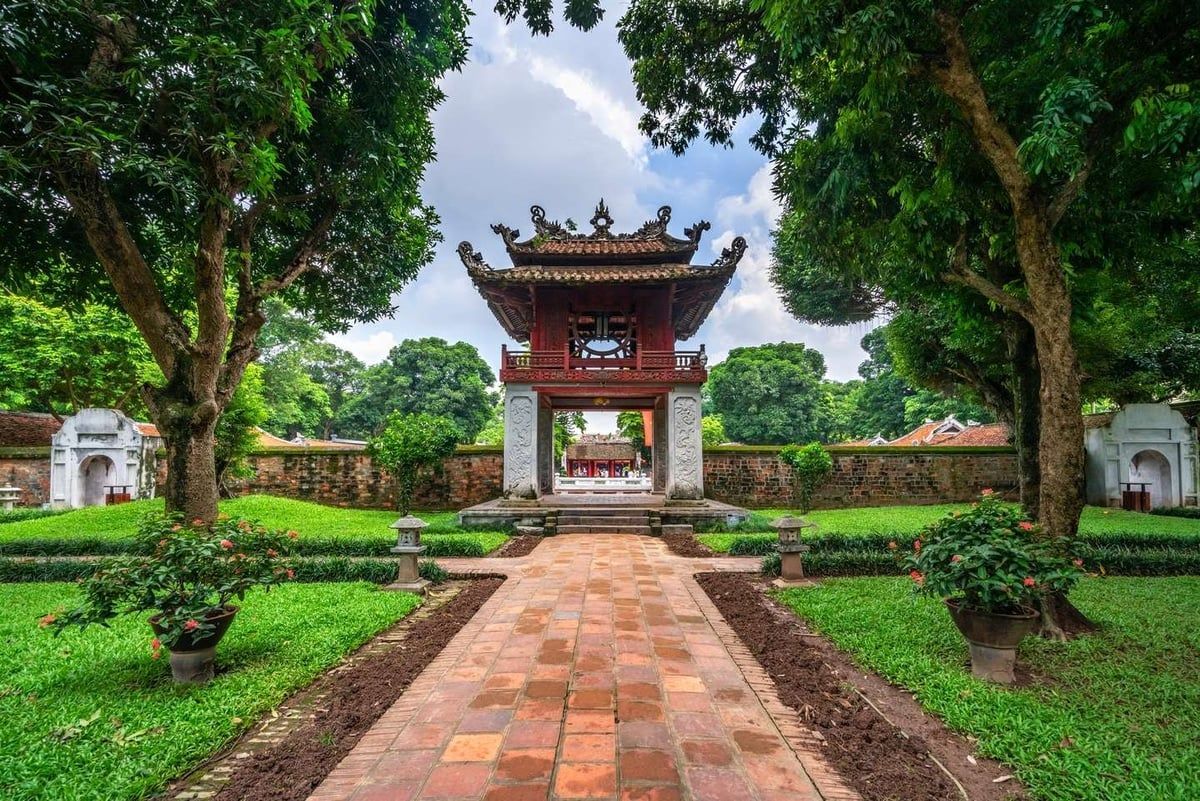 Temple of Literature in Hanoi