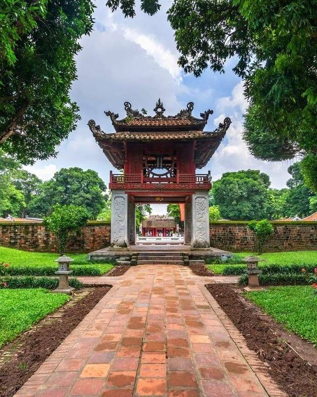 Temple of Literature in Hanoi