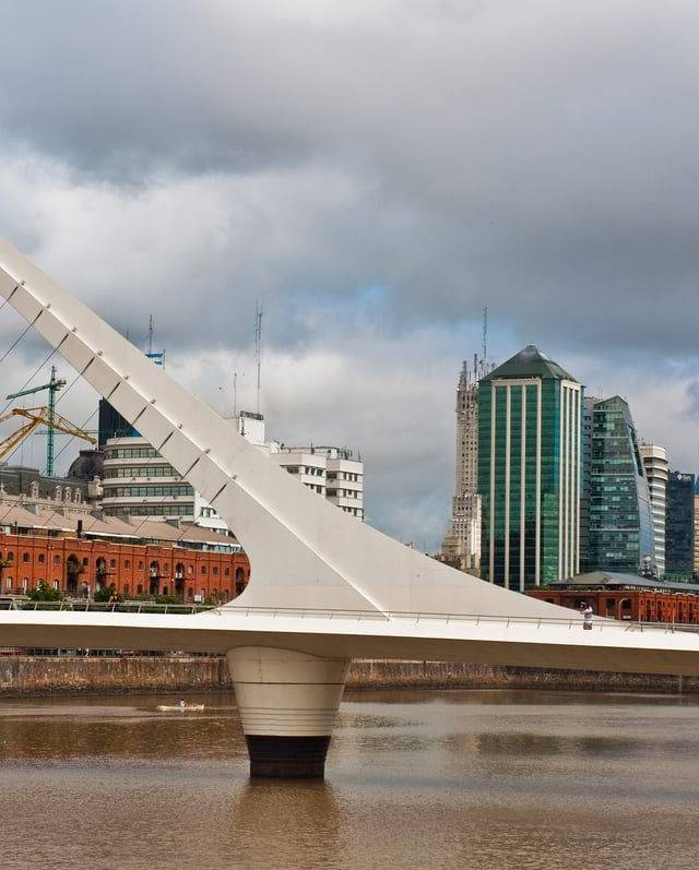 Puente de la Mujer in Buenos Aires