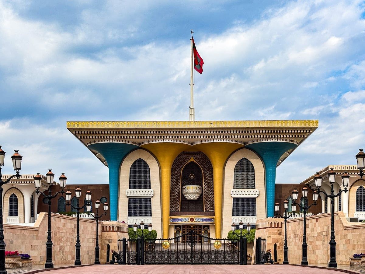 Al Alam Palace in Muscat