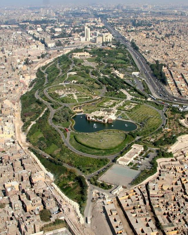 Al-Azhar Park in Cairo