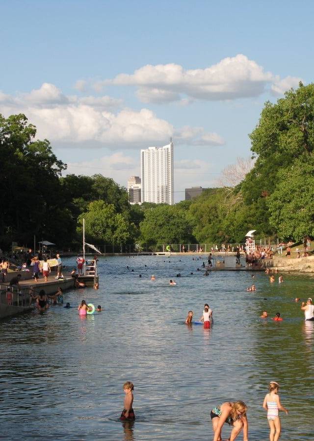Barton Springs Pool in Austin