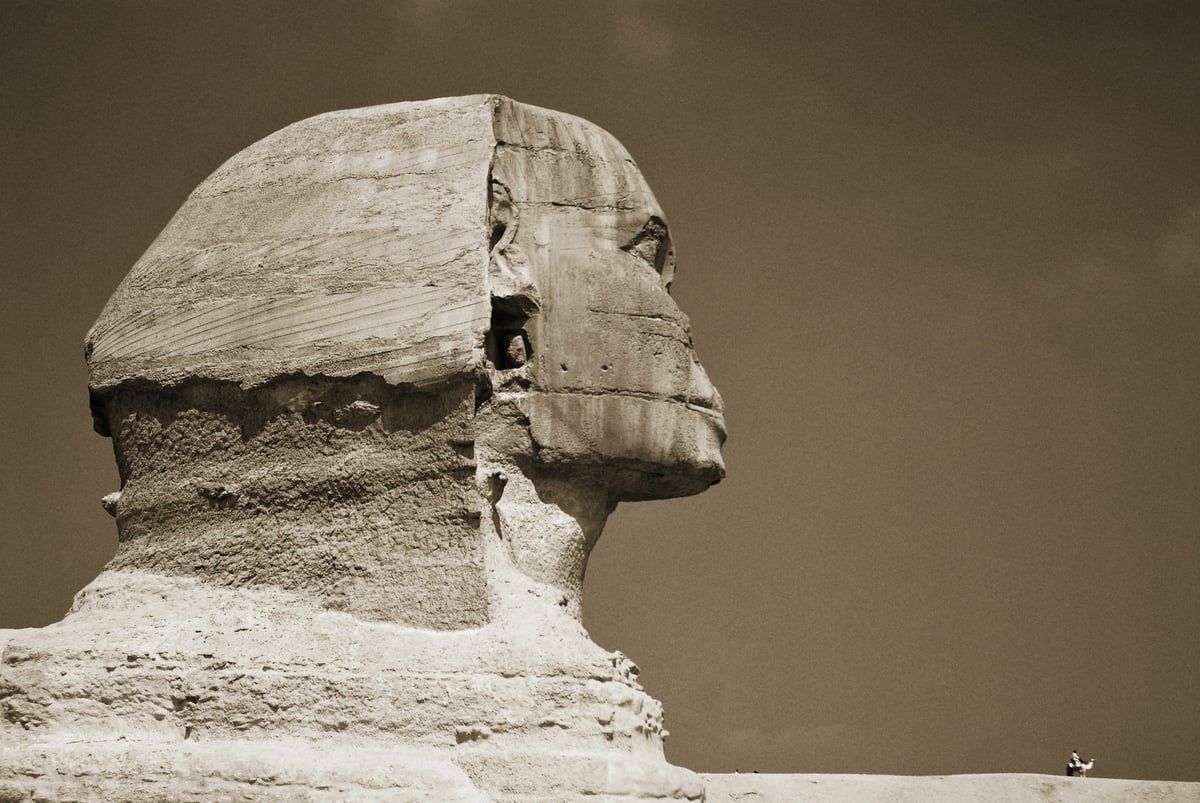Giza Pyramids and Great Sphinx in Cairo
