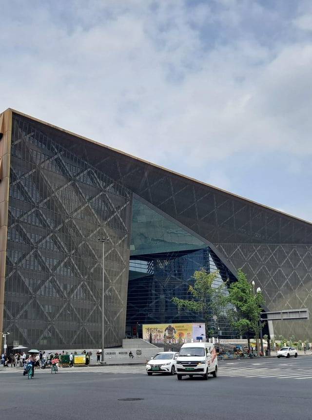 Chengdu Museum and Tianfu Square in Chengdu