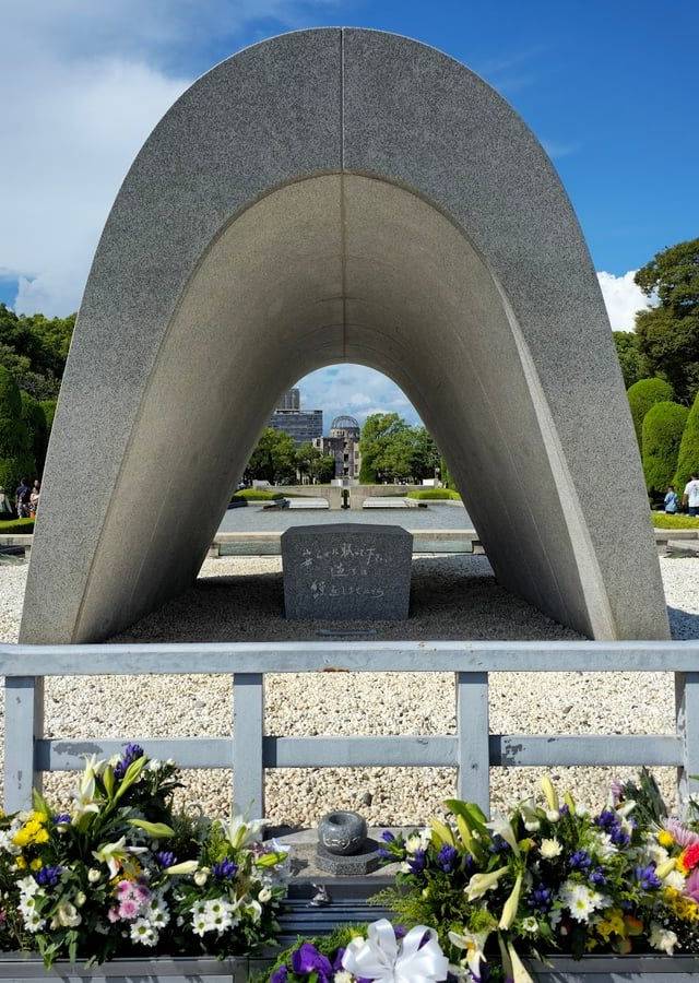 Peace Memorial Park in Hiroshima