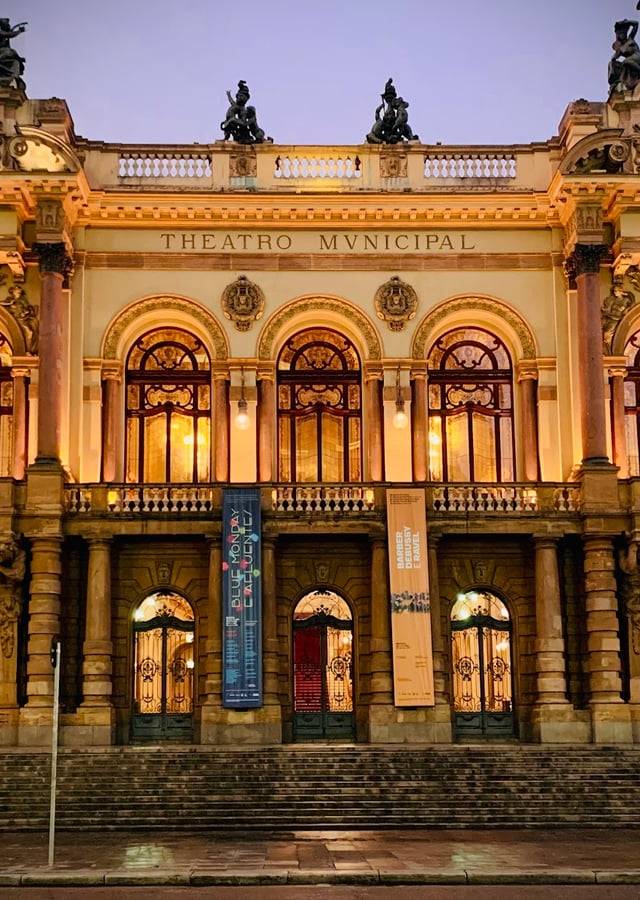 Theatro Municipal in Sao Paulo