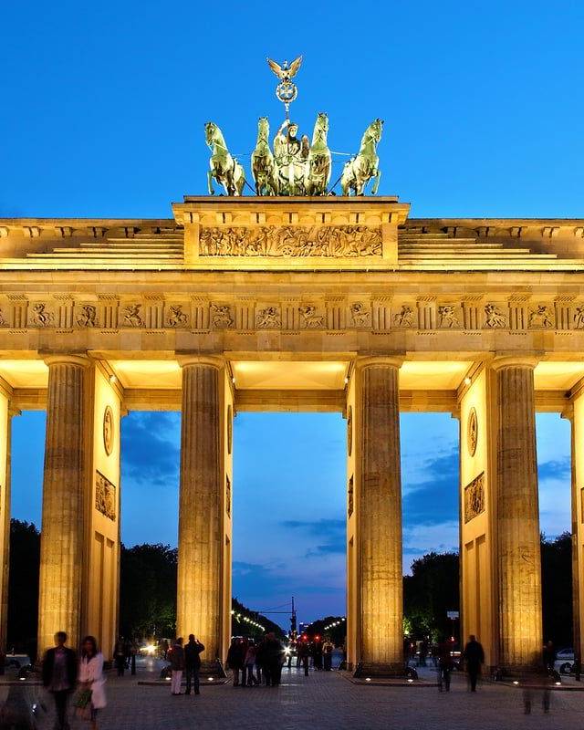 Brandenburg Gate in Berlin