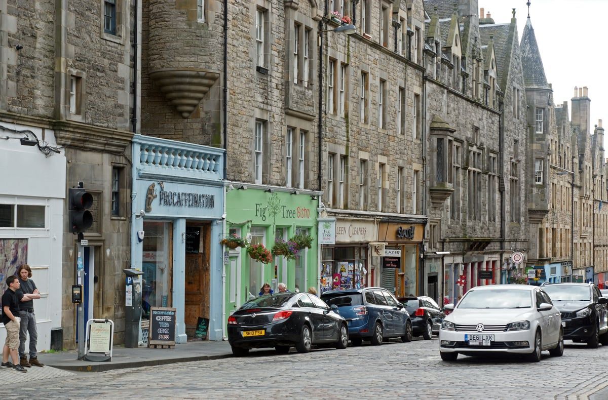 Royal Mile in Edinburgh