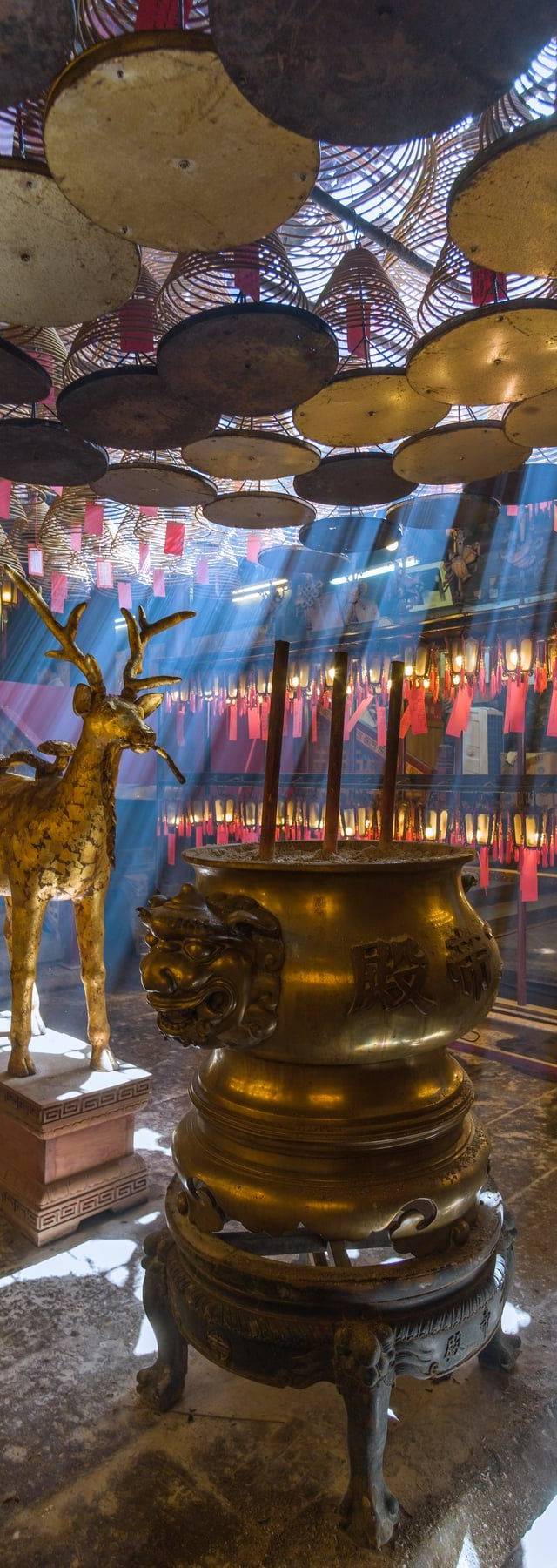 Man Mo Temple (Sheung Wan) in Hong Kong