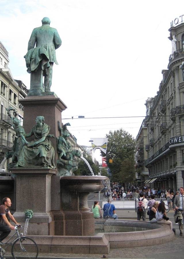 Bahnhofstrasse in Zurich