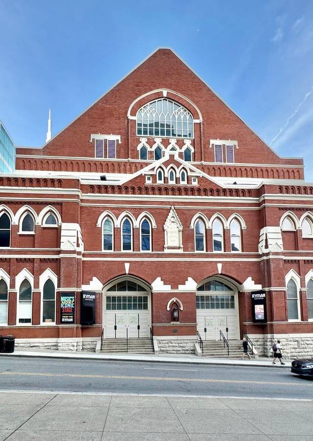 Ryman Auditorium in Nashville