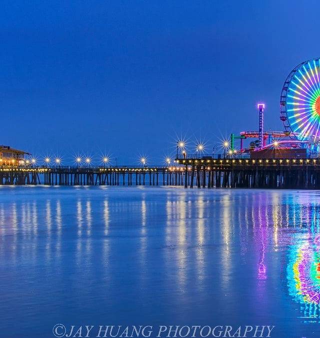 Santa Monica Pier in Los Angeles