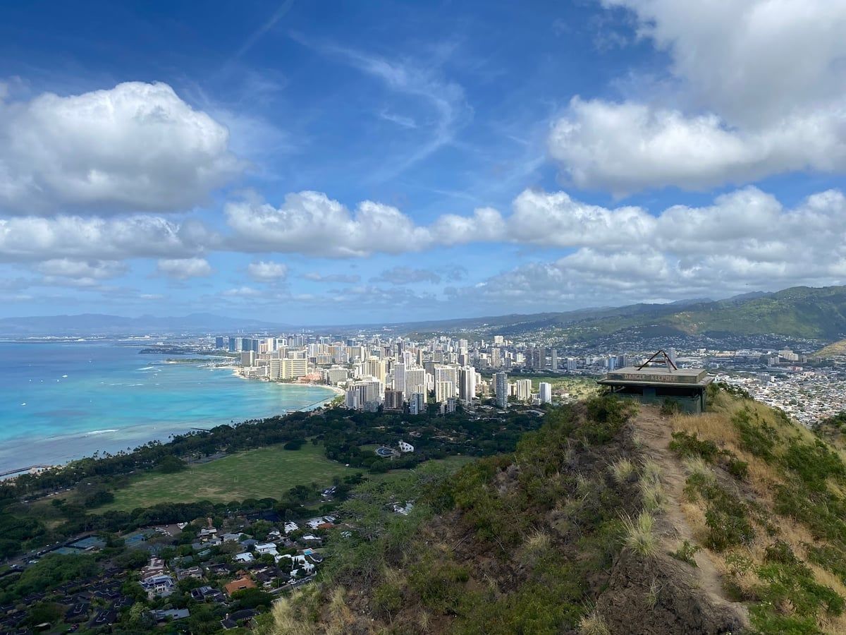 Diamond Head State Monument in Honolulu