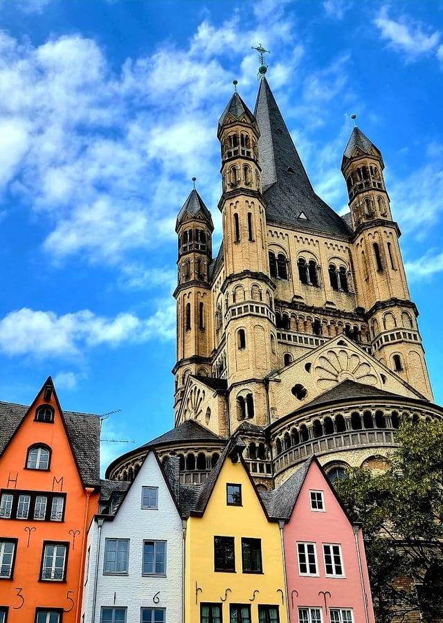 Great St Martin Church in Cologne