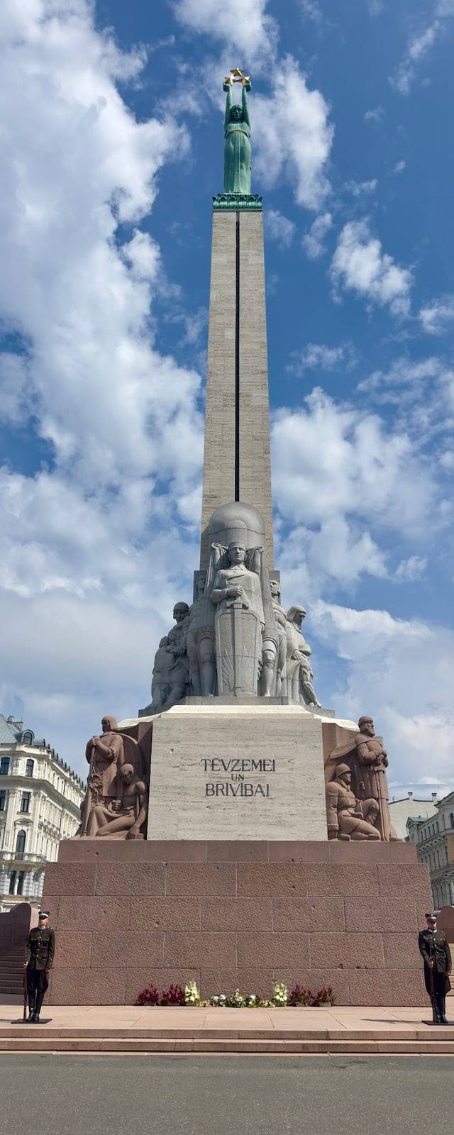 Freedom Monument in Riga
