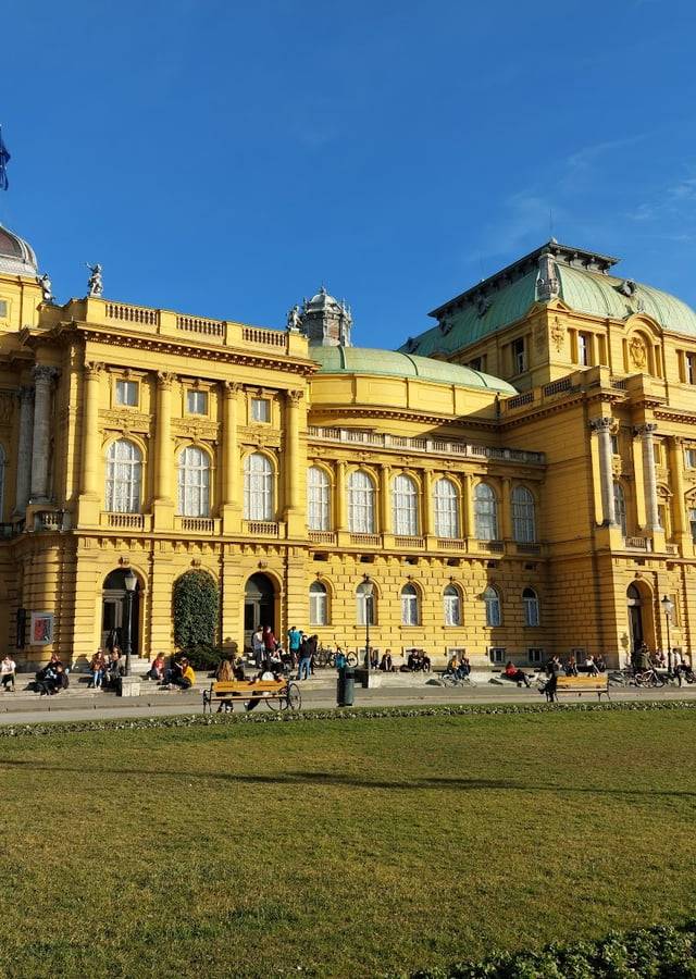 Croatian National Theatre in Zagreb