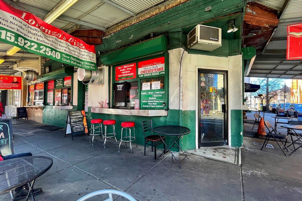 Italian Market on 9th Street in Philadelphia
