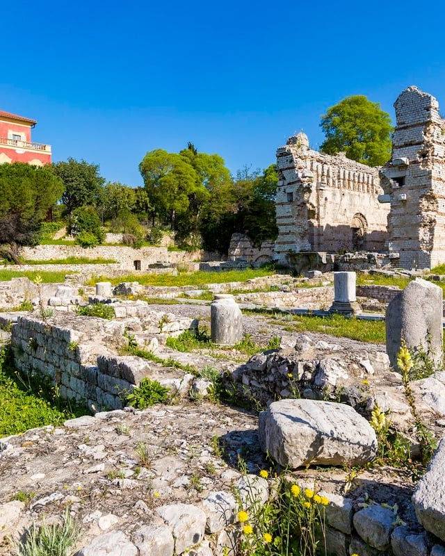 Cimiez Roman Ruins and Archaeology Museum in Nice