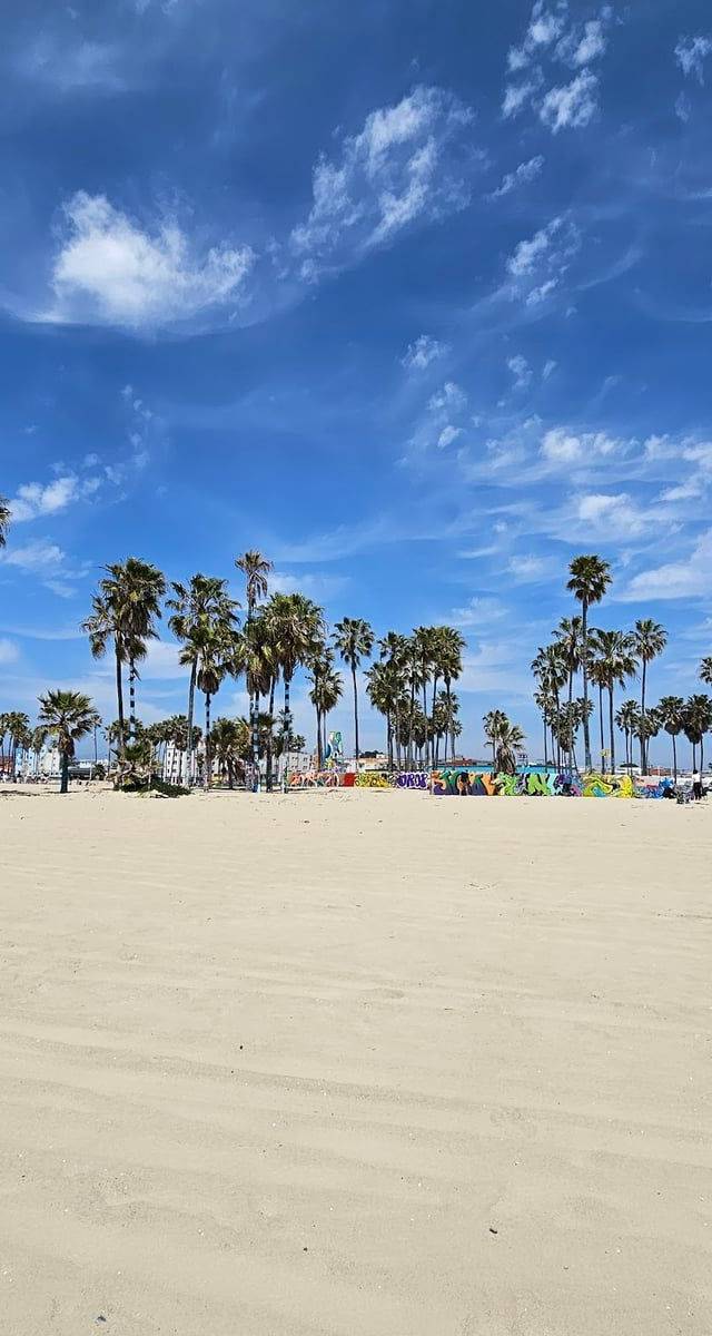 Venice Beach Boardwalk and Canals in Los Angeles