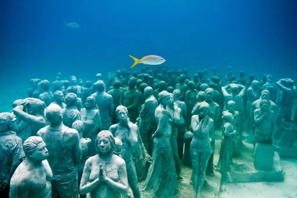 MUSA Underwater Museum in Cancun