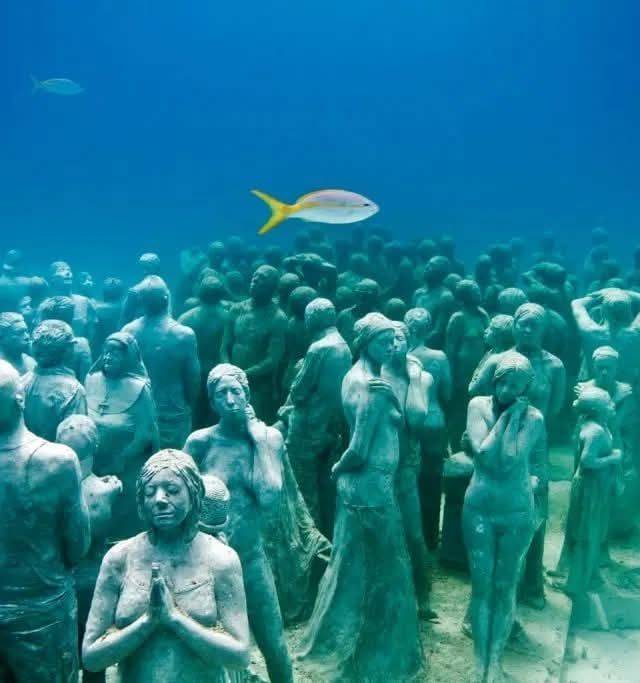 MUSA Underwater Museum in Cancun