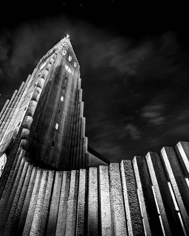 Hallgrimskirkja in Reykjavik