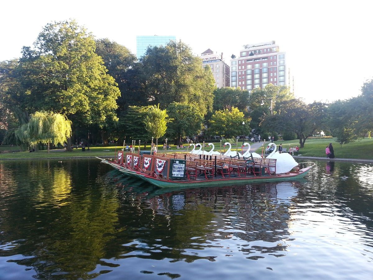 Boston Common and Public Garden in Boston