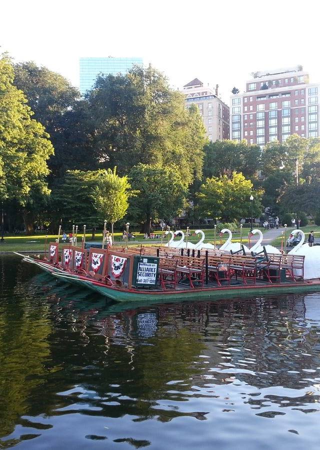 Boston Common and Public Garden in Boston