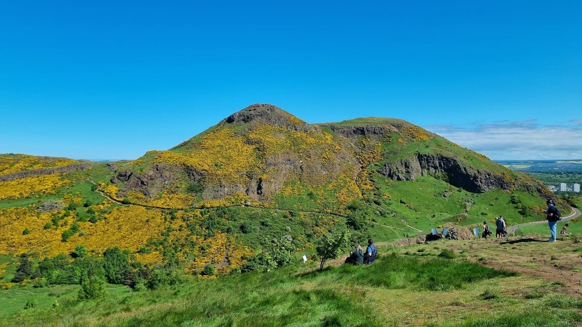 Arthur's Seat and Holyrood Park in Edinburgh