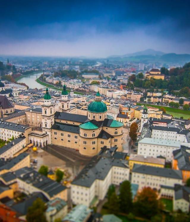 Salzburg Cathedral in Salzburg